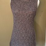 Ella Moss ELLDA MOSS Crew Neck Chunky Knit Sweater Tank Tunic - size medium Photo 1