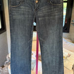 See Thru Soul Women's Dark Blue Flare Jeans size 32 Photo 0