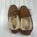 UGG  Women's Dakota Chestnut Suede Slippers Moccasins Size 8 Photo 3