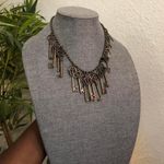 RARE Unisex Grunge Antique Steampunk Key Beaded Necklace Choker Whimsygoth Gothic #Avant Photo 1