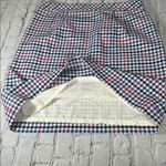 Talbots  Gingham Plaid A-Line Skirt size 10 NEW Red Navy Blue Black White Photo 5