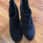 Sam & Libby  Black Elastic PullOn FauxSuede Booties Photo 3