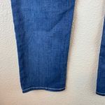 Ralph Lauren Women's classic straight jean sz 8 medium wash midrise work *flaw Blue Photo 5