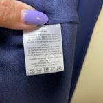 Hailey Logan Adrianna Papell Sz 5/6 Navy Blue One Shoulder Sequin Gown Prom Y2K Photo 7