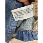 FUTURE COLLECTIVE Denim Shirt Dress Short Sleeve Collared Button Front Blue S Photo 6