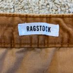 Ragstock  Camel Brown Corduroy Button Front Mini Skirt Size Large‎ Casual Photo 5