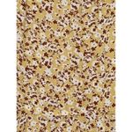 Abercrombie & Fitch NEW  Yellow White Brown Floral Viscose Wrap Mini Skirt Size S Photo 3