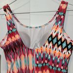 Emily B One Piece Swimsuit Pink & Orange Southwest Print Women’s Medium M Photo 7