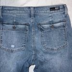 Kut From The Kloth Reese High Rise Straight Leg with ankle zipper detail size 2 Photo 6