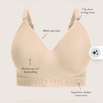 Kindred Bravely Signature Sublime Contour Black Nursing Bra Small Busty Size undefined Photo 10