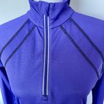 Tek Gear Athletic Quarter Zip | Size S | EUC | Purple | Moisture Wicking Photo 4