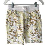 Treasure & Bond NWOT Tropical Floral Modest Bermuda Sweatshorts Size Medium Photo 0