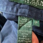 Ralph Lauren Lauren Petite Women's Cotton Navy Blue Chino Shorts Size 8 Photo 3
