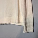 Jenni Kayne  Everyday Sweater Ivory Cream Crewneck Size Small Wool Cashmere Small Photo 7