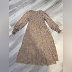 NWOT Elegant Polka Dot Long Sleeve Dress Size XL Photo 1