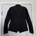 Dries Van Noten NWT  Charcoal Gray Embroidered Blazer Outerwear 100% Cotton Sz 36 Photo 6