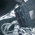 Cacique  Swim 42C Underwire Macreme Racerback Swim Dance Bra Top Photo 6