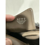 Woman’s Carlos Helene 11m Beige Brown Side Zip Block Heel Ankle Bootie Strappy Size 11 Photo 5