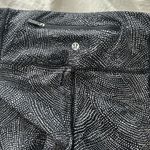 Lululemon Black and White Patterned Leggings Photo 2