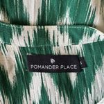Tuckernuck Pomander Place x - Green Ikat Kenzo Dress Sz S Photo 7