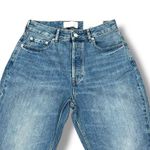 Everlane  Size 29 Curvy 90s Cheeky Straight Jeans Button Fly High Rise Denim Photo 1