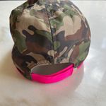 Puma ‎ Camo Pink Trim Baseball Cap Adjustable Strap One Size Cotton Polyester Photo 1