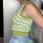 Wild Fable checkered vest fall y2k green XS Photo 3