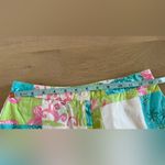 Lilly Pulitzer Lilly capri pink green white patchwork size 2 Photo 3