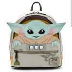 Lounge Fly NWT Star Wars Mandalorian Grogu The Child Baby Yoda Mini Backpack Photo 4