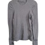 Lululemon Think Fast Long Sleeve, Herringbone Photo 2