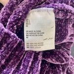 Karen Scott Early 2000's Chunky Soft Dark Purple Long Turtleneck Warm Sweater L Photo 6