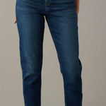 American Eagle  Dark Wash Curvy Mom Jean 16 Long Women’s Blue 4627 Photo 0