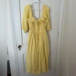 Free People Oasis Midi Dress Pineapple Juice Yellow - Medium Photo 1