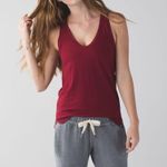 Lululemon Circadian Tank in Heathered Cranberry Pima cotton stretch yoga casual Photo 8