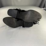 Not Rated  - Black Faux Suede Fringe Booties Womens Size 11 Western Concert Sexy Photo 8