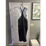 Aerie  Dark Gray Gauze Overalls Pockets Adjustable Straps Rolled Hem Medium NWT Photo 8