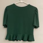 Liberty Love  womens military green corset peplum style top size XL Photo 5
