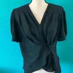 Who What Wear ⭐️  black blouse in size medium Photo 0