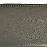 Nicole Miller NEW YORK Wallet Clutch Purse for Cards & Cash Blue Gray Zipper Photo 2