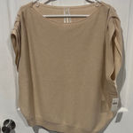 Anthropologie  Cashmere Collection Beige Sweater Photo 0