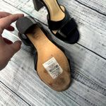 Talbots  Wooden Chunky Heels Black Leather Women's 7.5 Photo 3