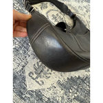 Coach VTG Y2K Hamptons 7548 Black Leather Buckle Hobo Bag Photo 8