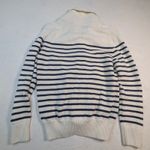 Gap  Womens Shawl Collar Cardigan Sweater – Cream Navy Stripe S Photo 6