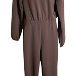 Spanx Smoke-Colored Chill Out Hooded Jumpsuit Size Medium New athleisure Photo 0