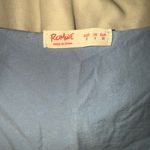 Romwe Blue and white floral print crop top Photo 2