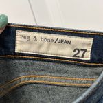 Rag and Bone Tomboy Jeans size 27 in Burnley Wash Mid Rise Distressed Denim Photo 5
