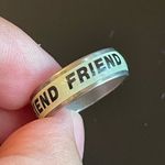 Glow in the dark friend ring size 9.75 Green Photo 6