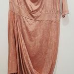 Women’s one shoulder mini dress size L Pink Size L Photo 3