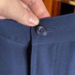 Trina Turk Navy Blue Barrier Islands Cargo Jogger Ankle Pants Size 10 Photo 6