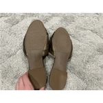 Birdies  The Songbird Mules Khaki Green Satin Quilted Sz. 8 Photo 4